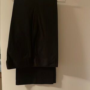 Ann Taylor Black Cotton Twill pants